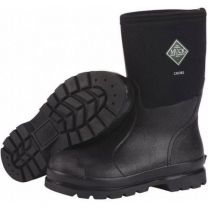 Muck Boot Company Men's Chore Mid Steel Toe Work Boot Black - CMS000A