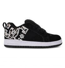 DC Shoes Women's Court Graffik Skate Shoe Black/Leopard - DC01662061-BLKLEO