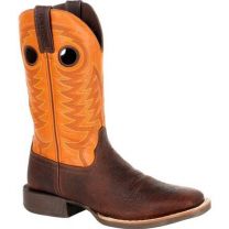 Durango Men's 12" Rebel Pro™ Western Boot Bay Brown/Monarch Orange - DDB0230