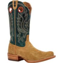 Durango Men's 13" PRCA Collection Roughout Western Boot Goldenrod/Deep Teal - DDB0465