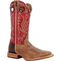 Durango Men's 13" PRCA Collection Bison Western Boot Sand Tobacco/Cayenne - DDB0468