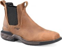 Double-H Boots Men's 5" Heisler Phantom Rider Square Soft Toe Romeo Work Boot Brown - DH5363