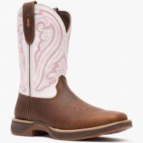 Durango Women's Lady Rebel Ultra-Lite Western Boot Coffee Crazy Horse/White - DRD0500