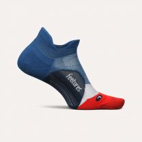 Feetures Unisex Elite Light Cushion No Show Tab Socks Atmospheric Blue - E5023686