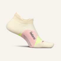 Feetures Unisex Elite Light Cushion No Show Tab Socks Sandy Melon - E5058750