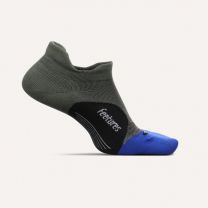 Feetures Unisex Elite Light Cushion No Show Tab Socks Moss Green- E50543