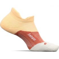 Feetures Unisex Elite Max Cushion No Show Tab Socks Electric Peach - EC50540