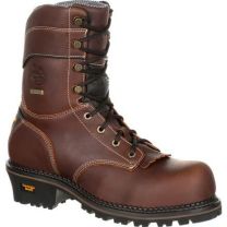 Georgia Men's AMP LT Logger Composite Toe Waterproof Work Boots