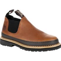 GEORGIA BOOT Men's 3" Georgia Giant Revamp Soft Toe Roemo Shoe Brown - GB00320