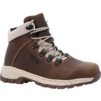 GEORGIA BOOT Women's 5" Eagle Trail Alloy Toe Waterproof Hiker Work Boot Brown - GB00556