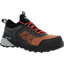 GEORGIA BOOT Men's 3" DuraBlend Sport Soft Toe Waterproof Low Hiker Work Boot Black - GB00627