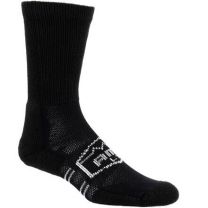 Georgia Boot Men's AMP LT Comfort Crew Socks Black (1 pair) - FGBAMPLT