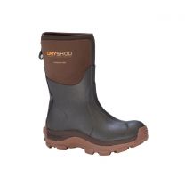 Dryshod Women's Haymaker Mid Hard-Working Farm Boot Brown - HAY-WM-BR