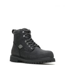 HARLEY-DAVIDSON WORK Men's 5.5" Gavern Composite Toe Waterproof Work Boot Black - D93567