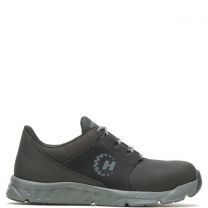 HYTEST Unisex Annex Nano Toe Leather Athletic Work Shoe Black - K11260