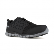 Reebok Work Women's Sublite Cushion CSA Composite Toe EH Athletic Work Shoe Black - IB041