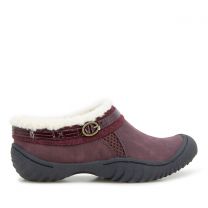 JBU Women's Ginger Slip On Mule Burgundy - B5GIN05