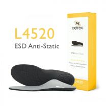 Aetrex Unisex ESD Anti-Static Posted Orthotics for Work Boots & Shoes - L4520