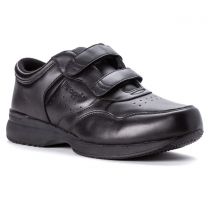 Propet Men's LifeWalker Strap Shoe Black - M3705BLK
