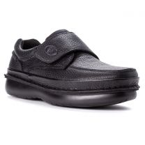 Propet Men's Scandia Strap Shoe Black Leather - M5015BLK