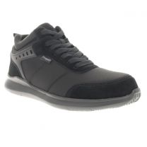 Propet Men's Viator Hi Mid-Cut Walking Shoe All Black - MAA112MABL