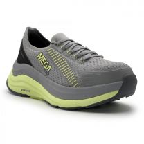 MEGAComfort Women's Ergo Europa Composite Toe Work Shoe Grey/Matcha - MC155