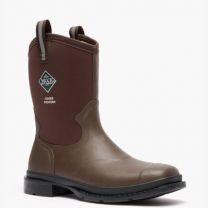 Muck Boot Company Men's 12” Chore Mid Soft Toe Waterproof Western Work Boot Brown - MCHWM90