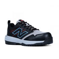 NEW BALANCE SAFETY Men's Quickshift Composite Toe Work Shoe Black/Blue/Red - MIDQUIKBL