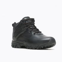 MERRELL WORK Men's Moab 3 Response Tactical Mid Waterproof Boot Black - J003917