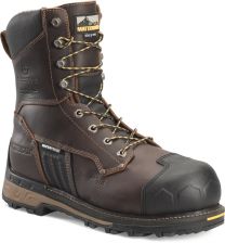 Matterhorn Men’s 8" Maximus Composite Toe Waterproof Insulated Work Boot Brown - MT2562