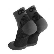 OS1st Unisex Plantar Fasciitis Quarter Crew Socks Grey - OS1-3434GREY