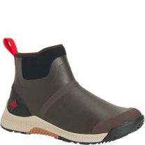 Muck Boot Company Men's Outscape Chelsea Slip On Waterproof Boot Coffee Beam/Crockery/Black/Ribbon Red - OSC-900