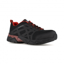 Reebok Work Men's Beamer Composite Toe ESD Work Shoe Black/Red - RB1061
