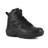 Reebok Work Men's 6" Rapid Response Soft Toe Waterproof Tactical Boot Black - RB8688