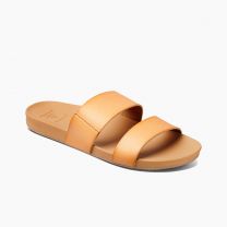 REEF Women's Cushion Vista Slide Sandals Natural - RF0A3OKUNAT