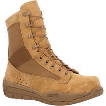 ROCKY WORK Men's 8" C4T Composite Toe Tactical Military Boot Coyote Brown - RKC140