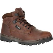 Rocky Outback Plain Toe Gore-TEX Waterproof Outdoor Boot Brown