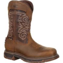 Rocky Men's 12'' Iron Skull Composite Toe Waterproof Western Boots