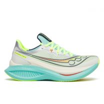 Saucony Women's Endorphin Pro 5 White/Splash Running Shoes - S11064-120