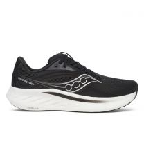 Saucony Mens Ride 18 Running Shoe Black/White - S21000-100