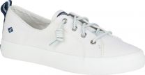 Sperry Women's Crest Vibe Linen Sneaker White - STS99250