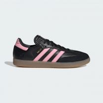 Adidas Men's Samba Messi Indoor Soccer Shoes Core Black/Gold Metallic/Gum 4 - JP7845
