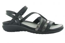 Naot Women's Toi Sandal Soft Black/Metallic Onyx - 11200-NRD