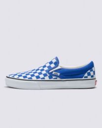 VANS Unisex Classic Slip-On Checkerboard Shoe Dazzling Blue - VN0A7Q5D6RE