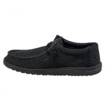 HEY DUDE Shoes Men's Wally Sox Micro Total Black - 150204942