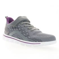 Propet Women's TravelActiv™ Axial FX Single Strap Sneaker Grey/Purple - WAT093MGRP