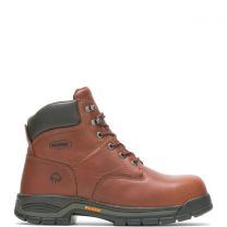 WOLVERINE Men's Harrison 6" Lace-Up Steel Toe Work Boot Brown - W04904