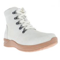 Propet Women's Demi Ankle Boot White Suede - WFA016SWHT