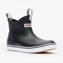 XTRATUF Unisex Kids' Ankle Deck Boot Black - XKAB000