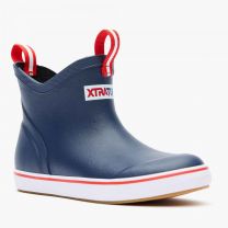 XTRATUF Unisex Kids' Ankle Deck Boot Navy - XKAB200